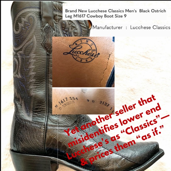 🛑 Buying Lucchese Cowboy Western Boots? Read this! - Picture 7 of 14